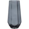 Vaso Decorativo Enfeite Casa Geométrico Home&co Vidro 20x7x7cm Fume - 1