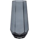 Ver imagem 1 de Vaso Decorativo Enfeite Casa Geométrico Home&co Vidro 20x7x7cm Fume