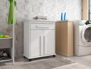 Ver imagem 5 de Multiuso com 2 Portas Cantária Branco