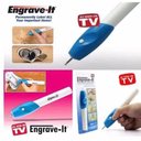 Ver imagem 6 de Caneta Gravadora Portátil para Artesanato e Multiuso 3V Azul e Branco Kangur