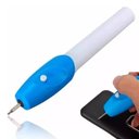Ver imagem 5 de Caneta Gravadora Portátil para Artesanato e Multiuso 3V Azul e Branco Kangur