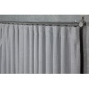 Ver imagem 1 de Cortina Blackout com Linho 4,00x2,50 para Trilho Suíço Cor:palha