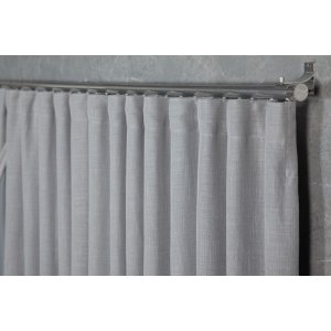 Cortina Blackout com Linho 4,00x2,50 para Trilho Suíço Cor:palha