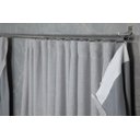 Ver imagem 4 de Cortina Blackout com Linho 4,00x2,50 para Trilho Suíço Cor:palha