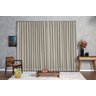Cortina Blackout com Linho 4,00x2,50 para Trilho Suíço Cor:palha - 3