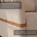 Ver imagem 4 de Poltrona de Leitura Confort Premium para Sala de Estar Canela