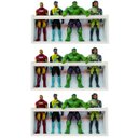 Ver imagem 1 de Quit 3 Estantes Para Organização De Brinquedos Criança Nicho Porta Bonecas Mdf 55cm