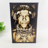 Caixa Livro Decorativa Espelhada Preta 5x17x26cm Africano - 6
