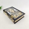 Caixa Livro Decorativa Espelhada Preta 5x17x26cm Africano - 4