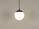 Ver imagem 3 de Pendente Jabuticaba Preto 1 Bola/globo de Vidro.:preto