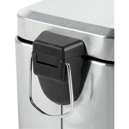 Lixeira com Pedal 5 Litros Inox Tampa Basculante Vonder - 3