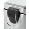 Lixeira com Pedal 5 Litros Inox Tampa Basculante Vonder - 3