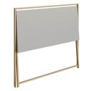 Ver imagem 6 de Escrivaninha Dobrável Industrial Arenas Dourado 94x46x78cm Home Office P1022 Escritório
