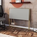 Ver imagem 3 de Escrivaninha Dobrável Industrial Arenas Dourado 94x46x78cm Home Office P1022 Escritório