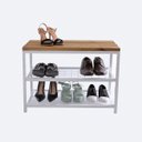 Ver imagem 5 de Sapateira Banco Strassis Design Sd-5001-69 Branca