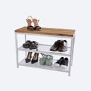 Ver imagem 6 de Sapateira Banco Strassis Design Sd-5001-69 Branca