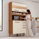 Ver imagem 5 de Armário de Cozinha com Reflecta 4 Portas 2 Gavetas Isis