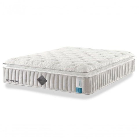 Colchão de Látex Qgel com Cobre Solteiro King 96x203cm