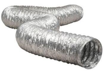 Duto Flexivel Aluminizado (Rolo c/5 metros) - 6 Pol. - 150mm