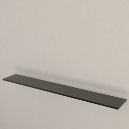 1 Prateleira Mdf Preto Tx 90x20 com Suporte Invisível - 2