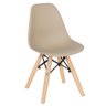 Kit 4 Cadeiras Infantil Eames Eiffel Junior Nude - 6