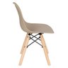 Kit 4 Cadeiras Infantil Eames Eiffel Junior Nude - 4