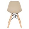 Kit 4 Cadeiras Infantil Eames Eiffel Junior Nude - 3