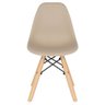 Kit 4 Cadeiras Infantil Eames Eiffel Junior Nude - 5
