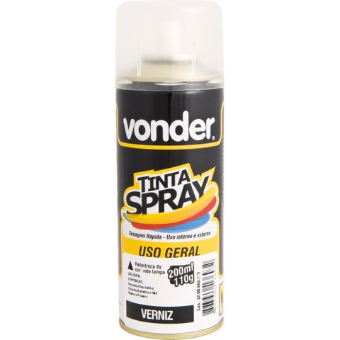 Verniz protetor para tinta spray 200ml - Vonder