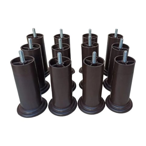 12 Pés Cama Box e Cabeceira Universal Castor Gazin Ortobom 12cm