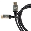 Ver imagem 1 de Cabo Displayport 8k Dp Versão 1.4 de 240hz 32,4GB/S 3 Metros