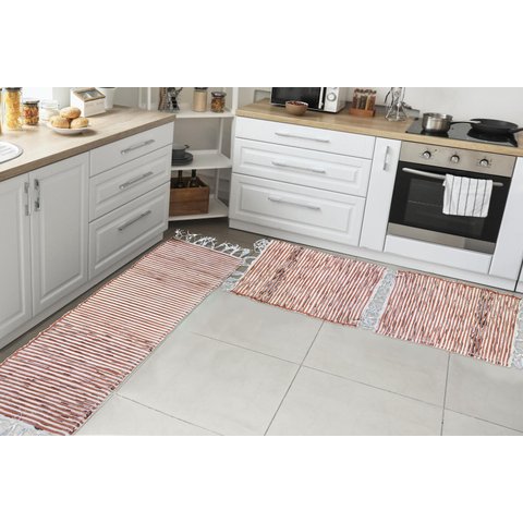 Jogo Mexicano Passadeira Cozinha Lavabo Kit 3 Pçs Modelos Tons Marrons