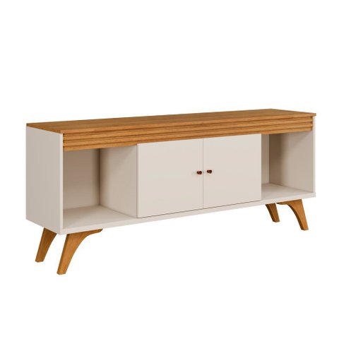 Rack Sevilha 02 Portas - Mv - Rei de Casa Off White