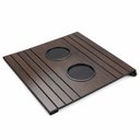 Ver imagem 1 de Esteira Porta Copo Sofá Bandeja de Braço Flexível de Madeira - Sallar Home