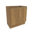 Ver imagem 1 de Balcão Celeste Kappesberg 100% Mdf 2 Portas Nogueira 80cm