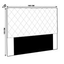 Ver imagem 5 de Cabeceira Decorativa Queen Size 1,60m Givenchy Caramelo