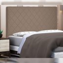 Ver imagem 2 de Cabeceira Decorativa Queen Size 1,60m Givenchy Caramelo
