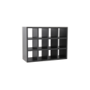 Ver imagem 3 de Nicho Toalheiro 12 Espaços Salão de Beleza, Barbeiro, Cabelo - Preto - Cód.812