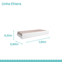 Ver imagem 3 de Cama de Solteiro com Cama Auxiliar para Quarto Infantil Juvenil Chiara Branco Phoenix Baby