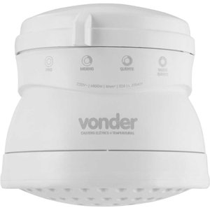 Ducha 4 Temperaturas 6800W 220V Branca VONDER