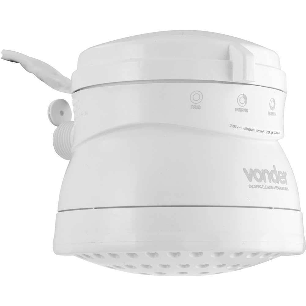 Ducha 4 Temperaturas 6800W 220V Branca VONDER - 2