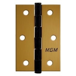 Dobradiça Mgm 3 Unidades 3,5x2 1/4 Polegadas com Parafusos - 1