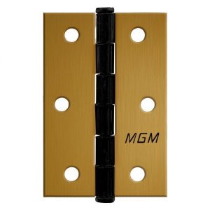 Dobradiça Mgm 3 Unidades 3,5x2 1/4 Polegadas com Parafusos