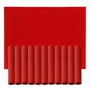 Ver imagem 1 de Jogo 12 Lugar Americano Retangular Mesa Pvc Vermelho Executivo 30x45cm em Casa Tem