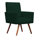 Ver imagem 2 de Poltrona Decorativa Nina Suede Verde - Dominic Decor