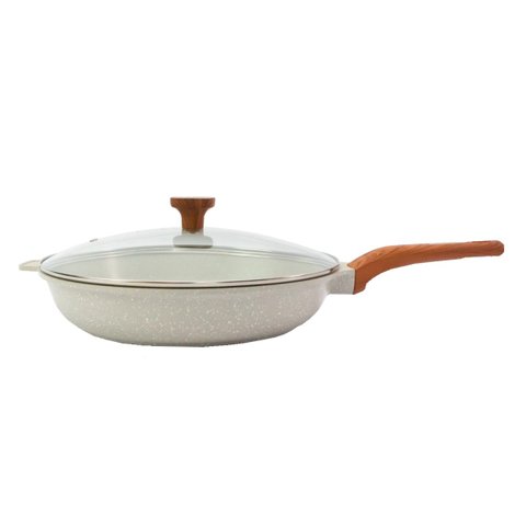 Frigideira Antiaderente Cerâmico Temperatti Bianco Cmtv 32cm Javali 2139jav