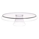 Ver imagem 2 de 4 Porta Bolo Boleira com Cúpula 30cm Transparente Glassy Crippa Doces Petiscos