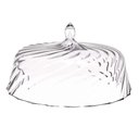 Ver imagem 3 de 4 Porta Bolo Boleira com Cúpula 30cm Transparente Glassy Crippa Doces Petiscos
