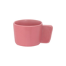 Conjunto 6 Xícaras Cha Porcelana 180ml Willow Rosa Hauskraft - 2