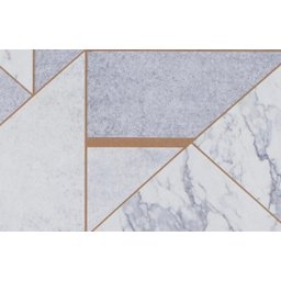 Papel de Parede Geométrico Imitação de Mármore - Pp408 Rolo de 5m2 - 2